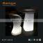 2013 LED illuminated furniture / 2013 Spain LED bar table with LED bar stool