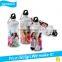Sports sublimation aluminum water bottle with creative image 500ml