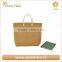 China suppliers new style fashion tote bag /washable kraft paper women handbag