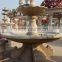 traditional type outdoor fountain decoration white marble fountain NTMF-S525S