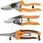 garden tools hedge cutter pruner grass/ hedge shear tree pruning shear/hand pruner/garden shear/with wooden steel handle