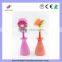 2015 new plastic brush with sunflower design