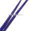 Popular Promotion Gift PU Leather Lanyard with Purple Crystal Gem, Swivel Snap Hooks, Key ring accembly, Acrylic Gem Key chain