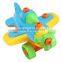 Kids Educational Toy Disassembling Small Plane Building Blocks With Screwdriver