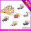 New puzzle toys pull back 3d puzzle plane and car series