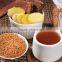 Ginger tea with brown cane sugar
