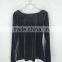 Long Sleeve High Quality Velvet Black Women Clothing Tops for Women 2016 Blouses