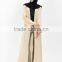 Guangzhou clothing OEM Pop up buttons Open Jacket Abaya with belt