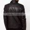 Men's 100% soft leather stand collar jacket