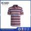 OEM service striped wholesale polo shirt
