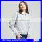 China supply plain dyed women dress lady blank hoodies