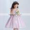 best quality purple handmade decoration girl party wear western dress