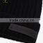 Black Color New ArrivaL Cashmere Knitted Winter Hats