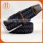 Hot sale fashion ladies canvas belt men custom gait belt