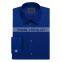 2015 Top Sale Cotton Long Sleeve Navy Blue Dress Pent Shirts Men