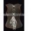 Instyles Steampunk Leather Clasp Corset women plus size gothic