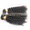 Thick Ends High Quality Wholesale Indian Hair, Double Drawn No Shed Virgin Indian Curly Hair