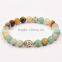 Crystal Clear Agate Bead Bracelet with Buddha Head Accessories Bead Bracelet Jewelry