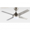 48inch Nickle and Brass Ceiling Fan Light with Remote.