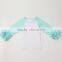 Children Age Group and 100% Cotton Material ruffle raglan shirt