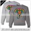 Sublimation print Custom cartoon sweaters used cashmere pullover sweater