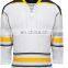 Custom goalie cut 100% polyester funny blank ice hockey uniform