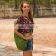 Large 3 Pockets Easy Access Zipper Cotton Yoga Bag