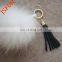 Xcellent Colorful High Quality Raccoon Fur Pompom Cute Couple Pendants