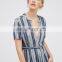 Short sleeve button down plaid dress high quality maxi dress designs 2017