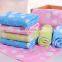 wholesale microfiber printed hair towel for children