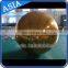 Gold Color Inflatable Mirror Balloon For Christmas Decoration/Inflatable Mirror Ball