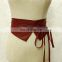 Yiwu factory wholesale cheaper corset belt with long tassel