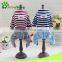 Pet Dog Cat Hoodie Striped Jumpsuit Puppy Clothes Apparels