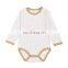 Wholesale long sleeve newborn baby romper cotton baby clothes bodysuit for kids