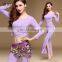 T-5139 New modal fashion short sleeve and long sleeve belly dance clothing set