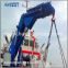 Knuckle boom hydraulic marine crane for sale