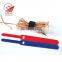 Reusable back to back soft hook loop cable tie double side strap