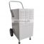 High efficiency compressor dehumidifier with big wheels