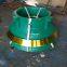 Mn18Cr2 cone crusher attachment parts concave and mantle apply to Telsmith Cone Crusher Wear Parts