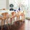 modern market wholesale norman cherner high wood legs bar chairs