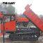6tons walkbehind rubber track carrier transporter dumper trucks for sale