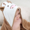 Hooded Baby Bath Towel Cartoon Pattern