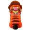 Warm Dog clothes Orange Tiger cosplay pet apparel pet clothes coral fleece
