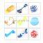 Low price pet toys plush squeaky dog chew flying disc cotton rope balls toy