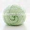 Multi color fine weight wool like acrylic blend baby sweater yarn