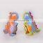 New design tpr dog toys colorful oxford tpr squeaky dog dinosaur toys