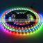 DC5V black PCB  144 Pixels  Individual Addressable WS2812B 5050 RGB Dream Color  LED Strip Light