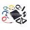 11pcs Straps Ankle Fitness Handles Training Exercise Sports Resistance Tubes Set