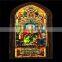 Classical religious elements float stained glass price