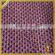 Hot fix bling purple diamante trim Aluminum base rhinestone strass mesh trimming FRM-160